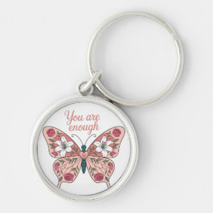Llavero Mariposa inspiradora/Ya basta