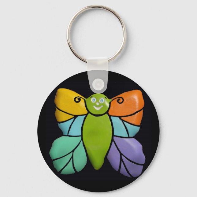Llavero Mariposa, Keychain (Anverso)