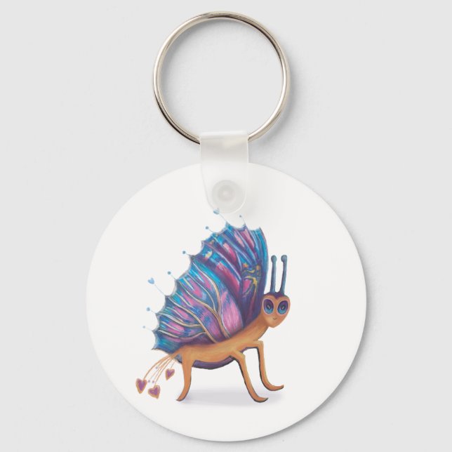 Llavero mariposa linda (Anverso)