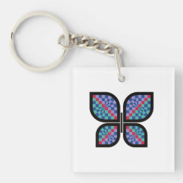 Llavero Mariposa mosaica