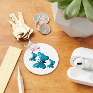 Llavero Mariposa personalizada y hecha a medida