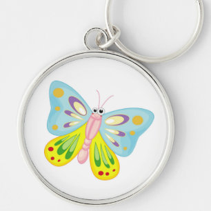 LLAVERO MARIPOSA PERSONALIZADO COLORIDA