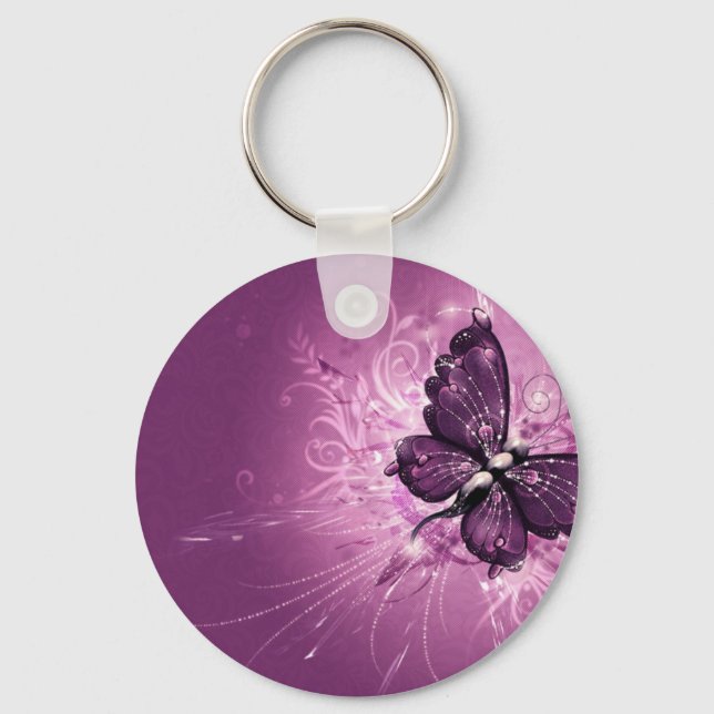 LLAVERO MARIPOSA PURPLE (Anverso)