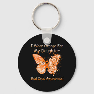 Llavero Mariposa Que Uso Naranja Para Mis Hijas Rsd Crps A