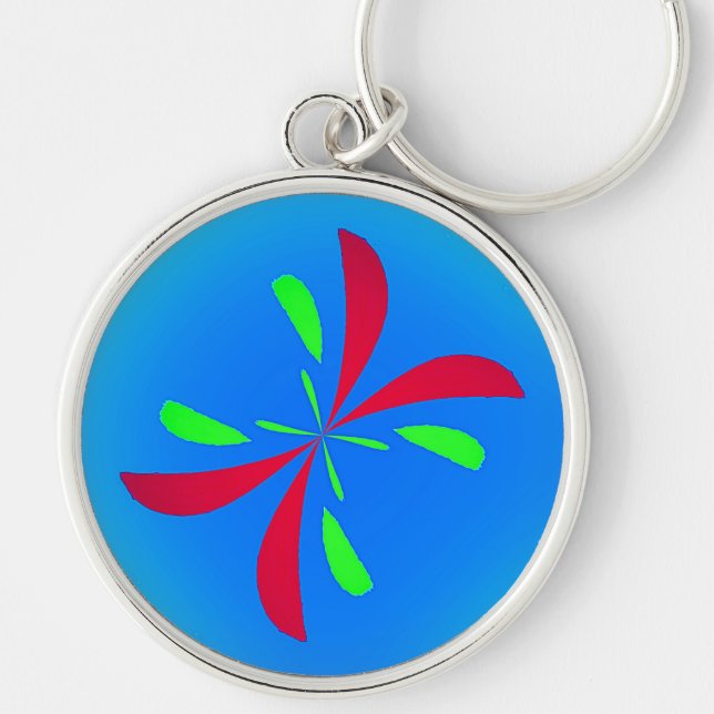 Llavero Mariposa Retro (Frente)