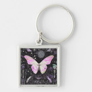 Llavero Mariposa rosa bonito
