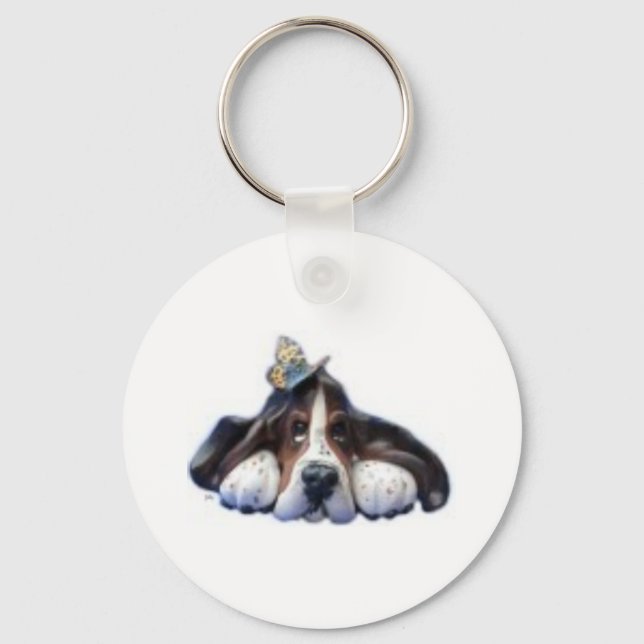 Llavero mariposa sana (Anverso)