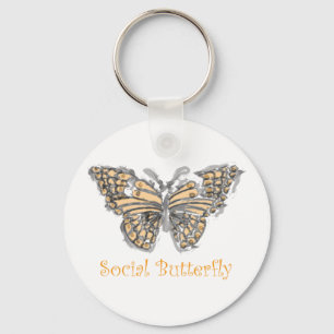 Llavero Mariposa social