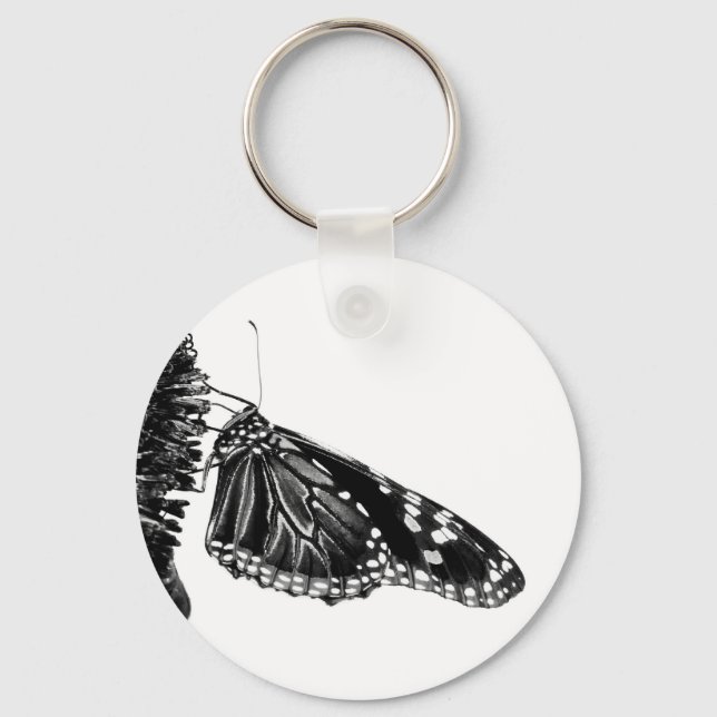 Llavero mariposa tímida blacq (Anverso)