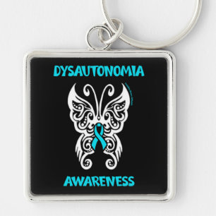Llavero Mariposa/Tribal...Disautonomía Keychain