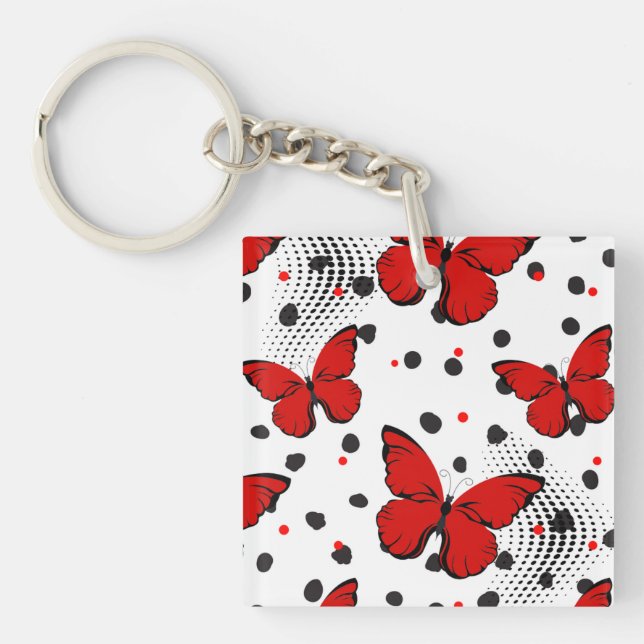 Llavero mariposas (Frente)
