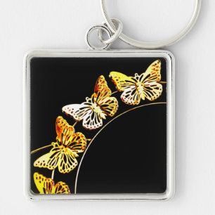 Llavero Mariposas de oro