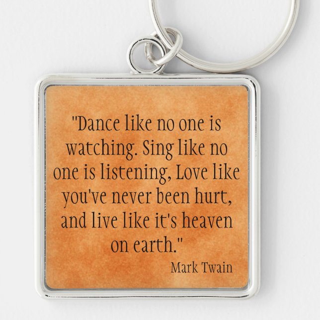 Llavero Mark Twain (Frente)