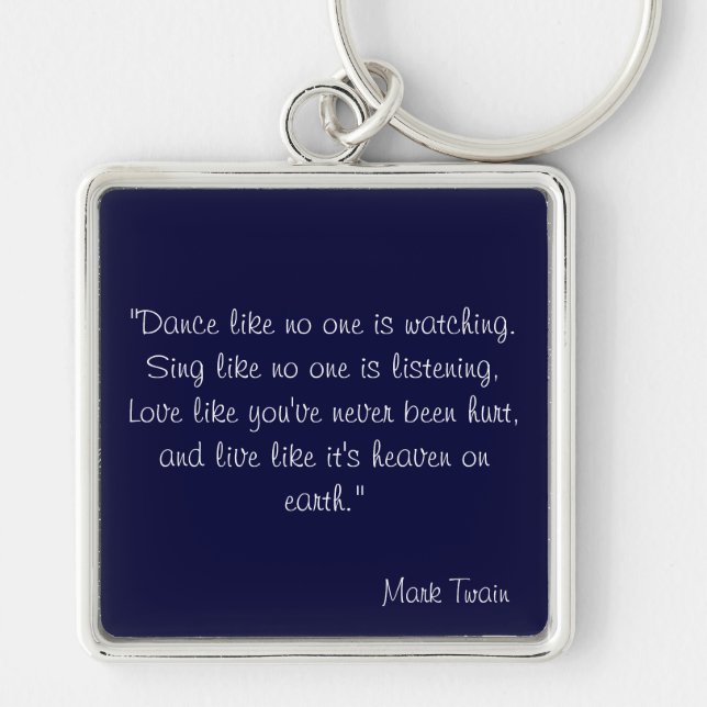 Llavero Mark Twain (Frente)