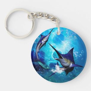 Llavero Marlin con burbujas
