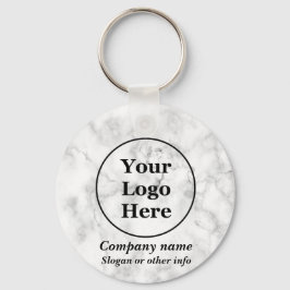 Llavero Mármol blanco