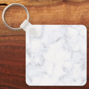 Llavero Mármol Blanco Moderno