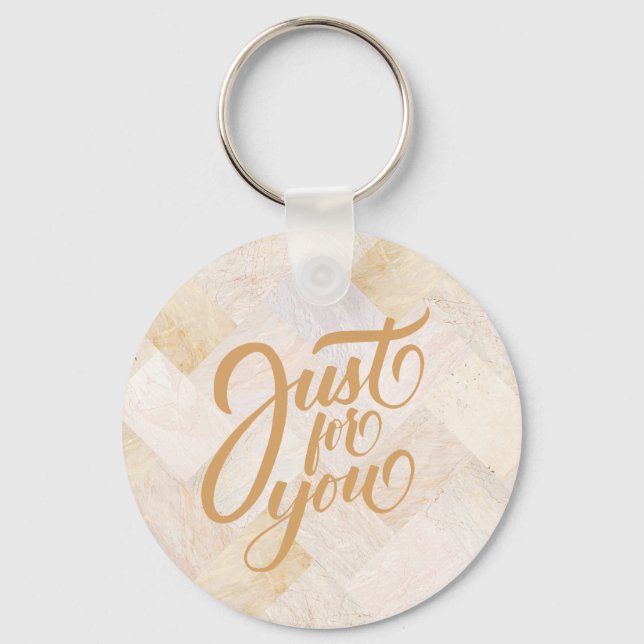 Llavero Mármol simple y subestimado (Anverso)