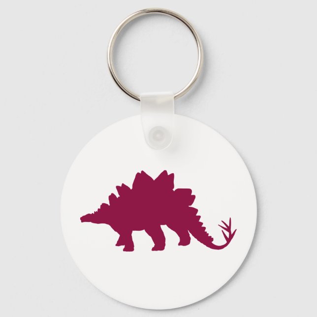 Llavero Maroon Dinosaur (Anverso)
