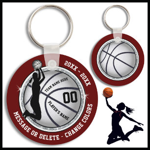 Llavero Maroon, Partidarios Temáticos Del Baloncesto