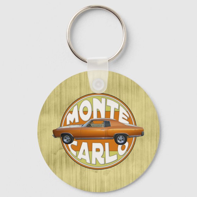 Llavero Marrón de cobre de carlo de monte 1970 (Anverso)