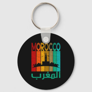 Llavero Marruecos Vintage Me encanta Marruecos Mapa Marrue