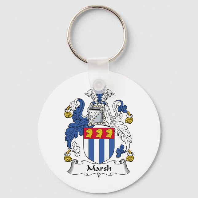 Llavero Marsh Family Crest (Anverso)