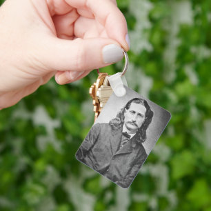 Llavero Marshal Wild Bill Hickok Antiguo Cañero Occidental