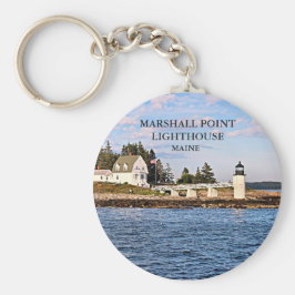 Llavero Marshall Point Lighthouse Maine Keychain