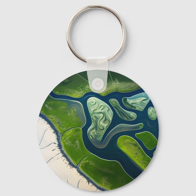 Llavero Marshland Elegance (Anverso)