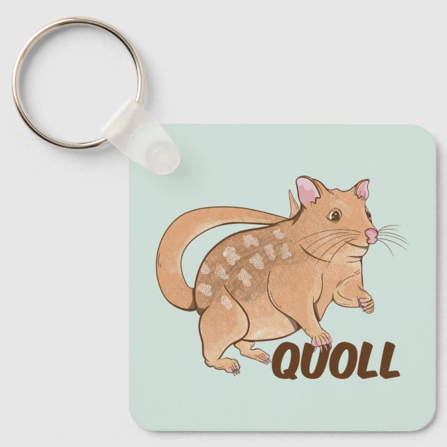 Llavero Marsupial australiano Quoll (Anverso)
