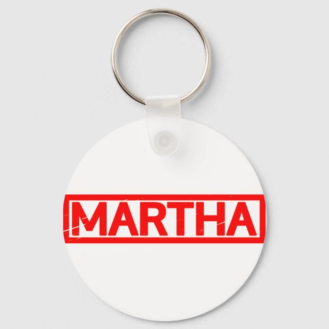 Llavero Martha Stamp (Anverso)