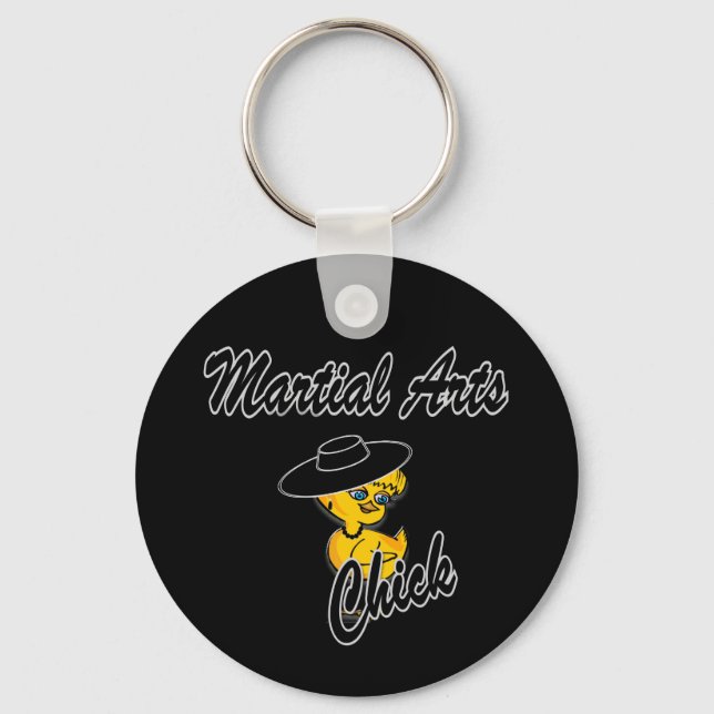 Llavero Martial Arts Chick #4 (Anverso)