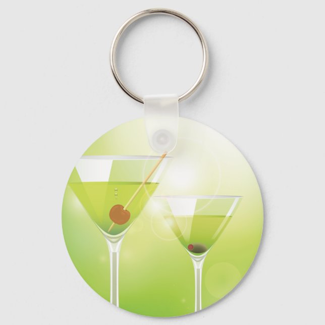 Llavero Martini Cocktails Keychain (Anverso)