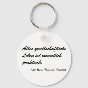 Llavero Marx tesis Feuerbach