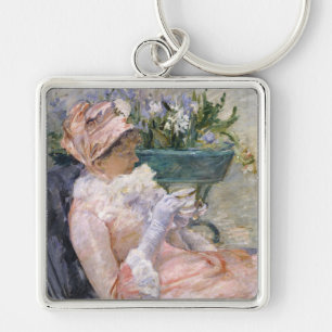 Llavero Mary Cassatt - La taza de té