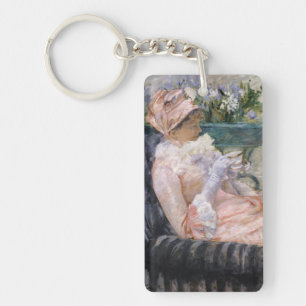 Llavero Mary Cassatt - La taza de té