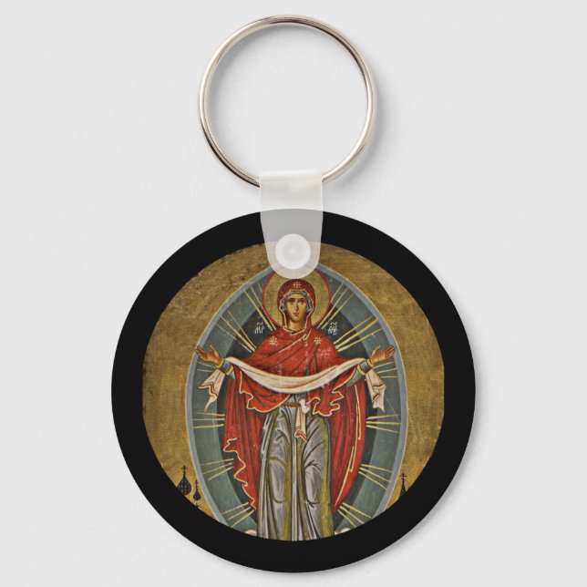 Llavero Mary Protector Theotokos (Anverso)