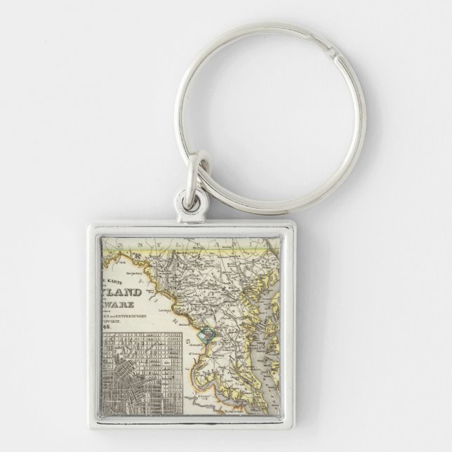 Llavero Maryland, Delaware (Frente)