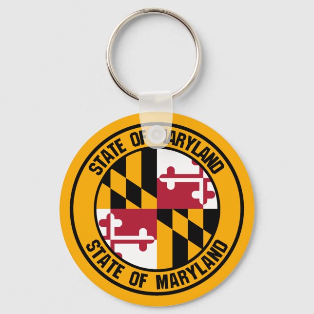 Llavero Maryland Round Emblem (Anverso)