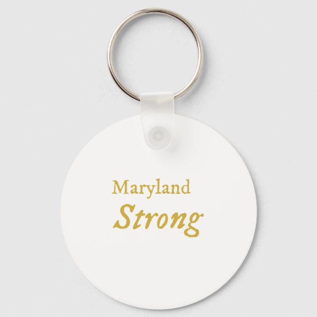 Llavero Maryland Strong (Anverso)