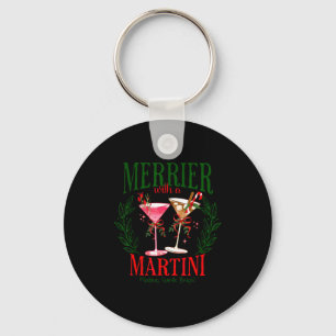 Llavero Más Alegre Con Un Martini Divertida Despedida de S
