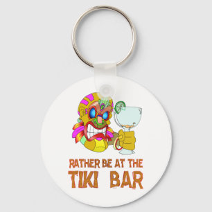 Llavero Más bien estar en el Tiki Bar TIKI Mask
