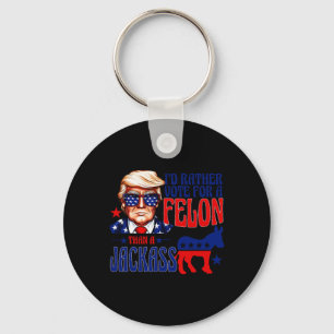 Llavero Más Bien Votar Por Un Felón Que Convicto De Jack T