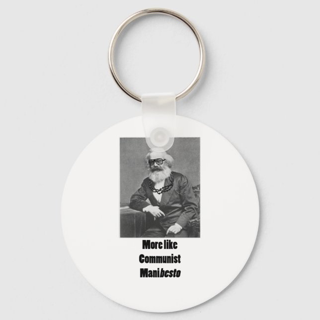 Llavero ¡Más como ManiBESTO! (Anverso)