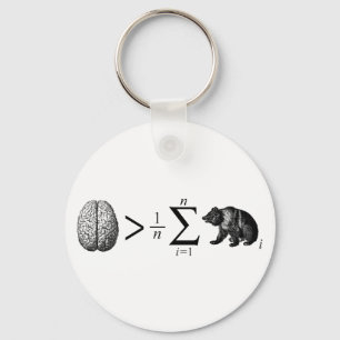 Llavero Más elegante que el oso medio