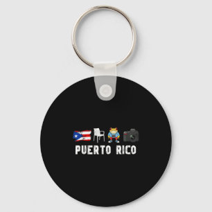 Llavero Más fotos Bandera Ricana Puerto Rico Funny Sapo Co