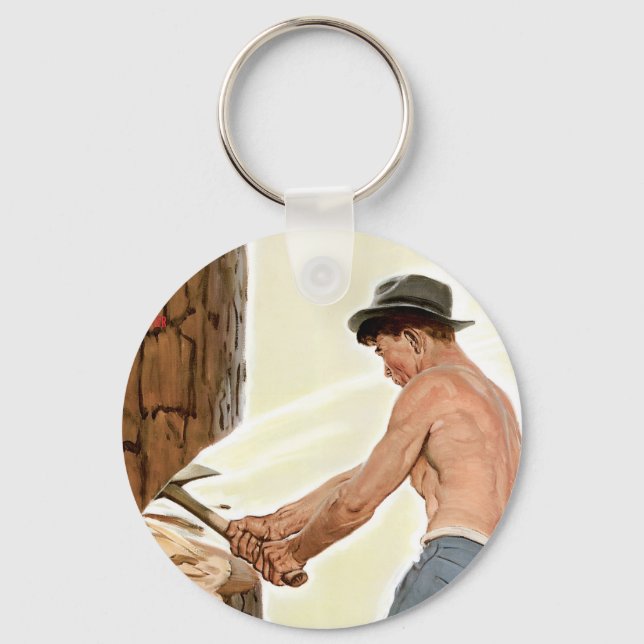 Llavero Más madera para el ejército (Anverso)