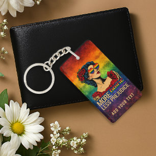 Llavero Más Orgullo Menos Prejuicio Mes del Orgullo LGBTQ