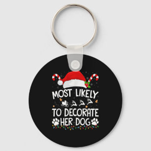 Llavero Más Probable De Decorar El Traje De Navidad De Su 